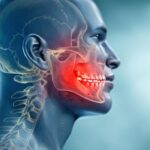 Çene eklemi (TMJ) rahatsızlıklarında görülen günlük belirtileri anlatan bilgilendirici görsel.