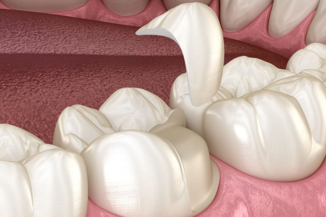 İnley ve onley restorasyon planlamasında diş dokusu ve çiğneme yüzeyinin değerlendirildiği klinik muayene.